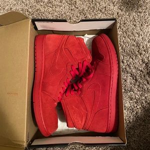 Jordan Red suede